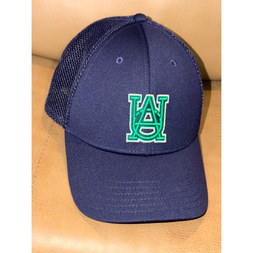 Auburn University Mens Under Armour Logo Mesh Back Snapback Trucker Hat OSFA